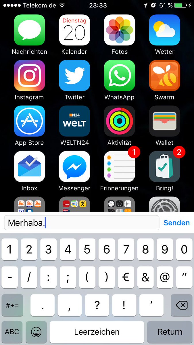 mehmetkasap's tweet image. Hadi gelin hep beraber iOS10 ile gelen yeni ozellik &quot;sana anlatacagima duvara anlatirim&quot; klavyesi ile tanisalim. #ios10bugs