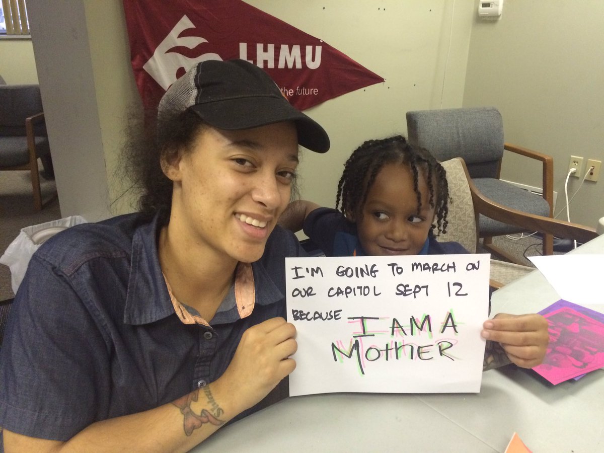 We know what's at stake. That's why we strike, that's why we march, that's why we #FightFor15 ✊🏾