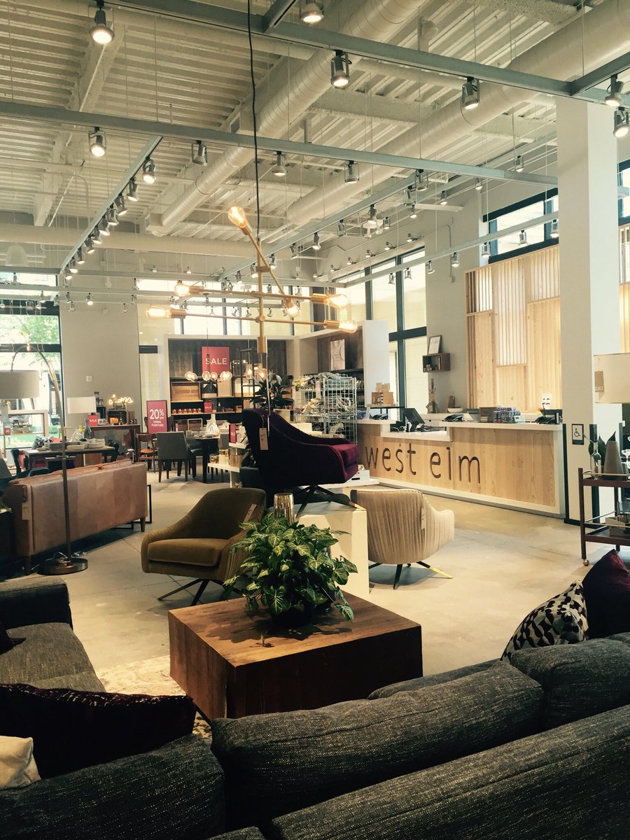 Love your new store in west Houston <a href="/westelm/">west elm</a> #AboutTime #design