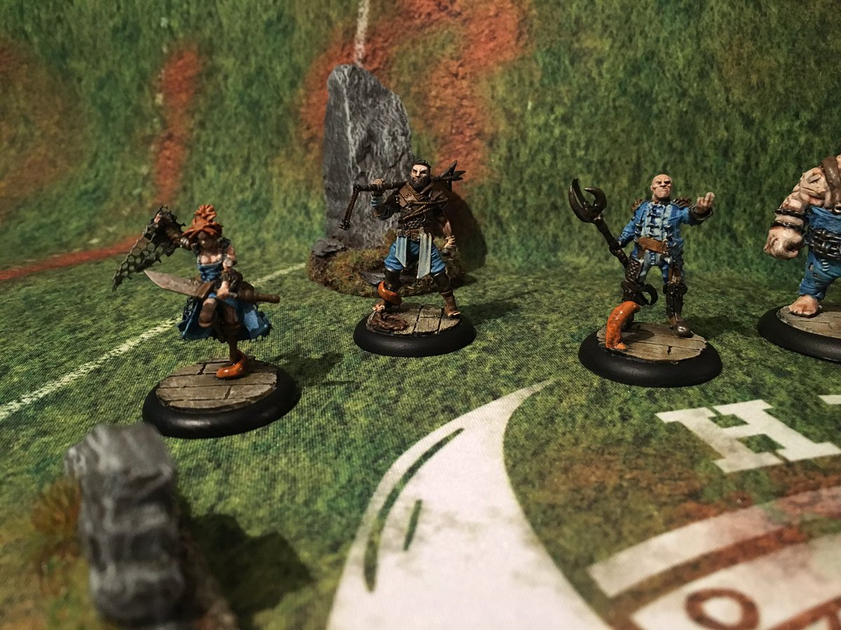 HallOfLegends's tweet photo. And some still shots of the team #TeamShotTuesday @GuildBall thanks @SGS_Nick for the awesome terrain and bases! https://t.co/0kQwiP6RRa
