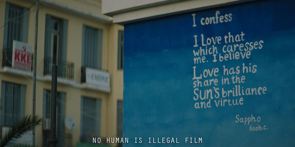 NHIIFilm's tweet photo. This poem by Sappho reflects the values of #NHII towards Greek refugees. Please donate here: https://t.co/HPfwbs5Jwo https://t.co/gTW4BPpO47