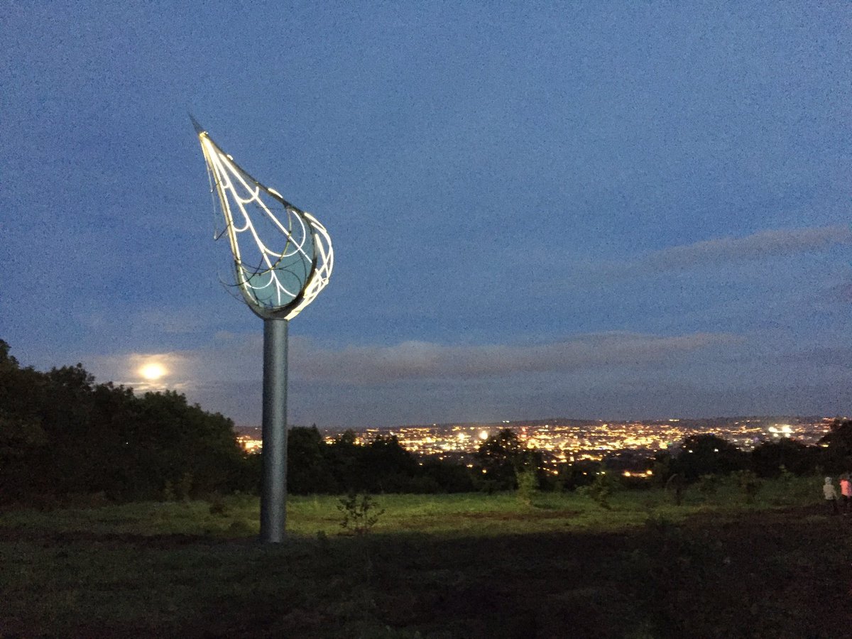 FarsetProject's tweet image. Our Origin sculpture in north Belfast marks source of River Farset which gave the city its name Béal Feirste.