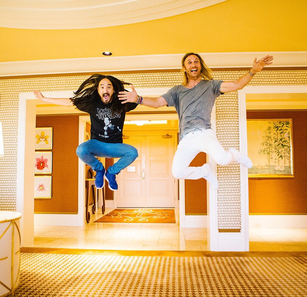 #aokijump #730. The Aoki X @DavidGuetta #HowElse Jump. Encore. Las Vegas NV. September 5, 2016. https://t.co/8tTAHjHZSI