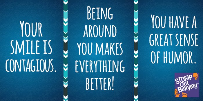 Have you complimented someone today? #GiveCompliments #GiveKindness #KindIsAwesome