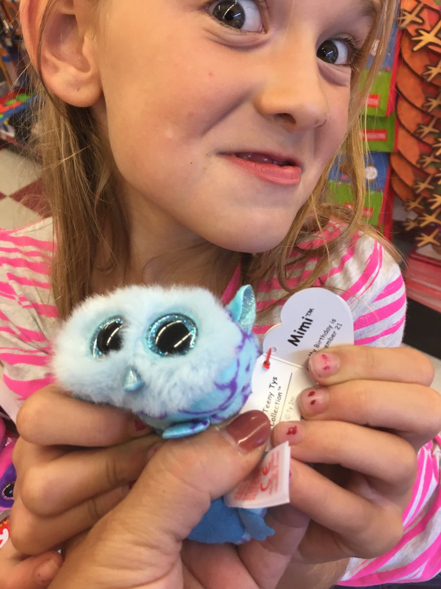 michiebrew's tweet photo. when your little finds a beanie boo with your nickname on it 😍💕 #littlethings #auntmimi https://t.co/dvdcAcDzlj