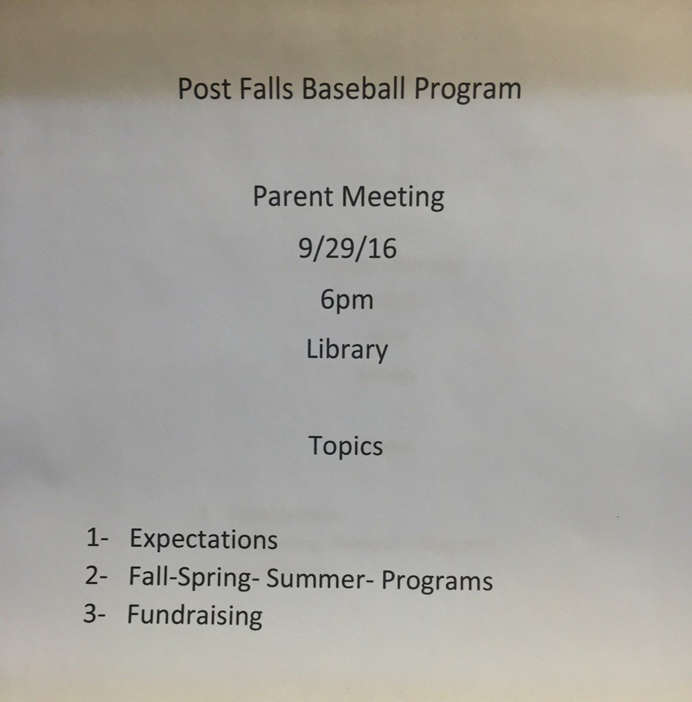Post Falls Baseball tweet media