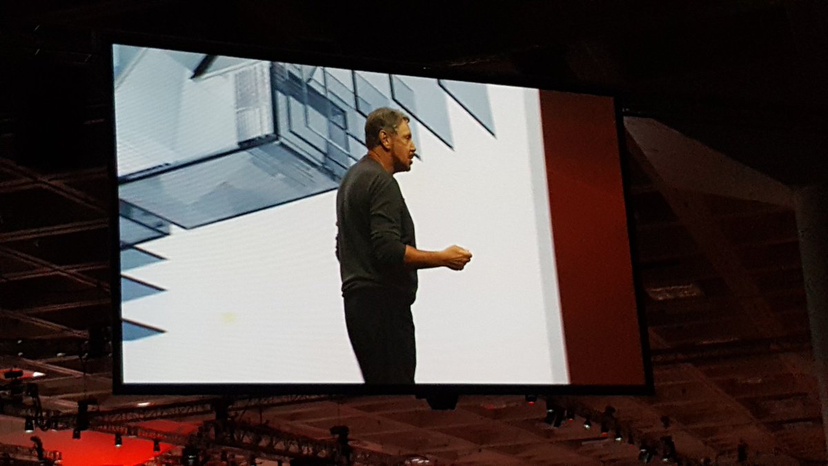 suedschwede's tweet photo. Larry talking about oracle 12c release 2 https://t.co/iL20lZtFfA