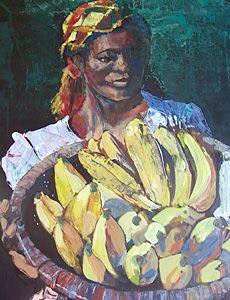 carib_painters's tweet photo. 'Bananas' by Jan Farara #Antigua #Caribbean #art #inspiration #followart #twitart #iloveart #blackisbeautiful #womeninart https://t.co/2XqDk8ETj8