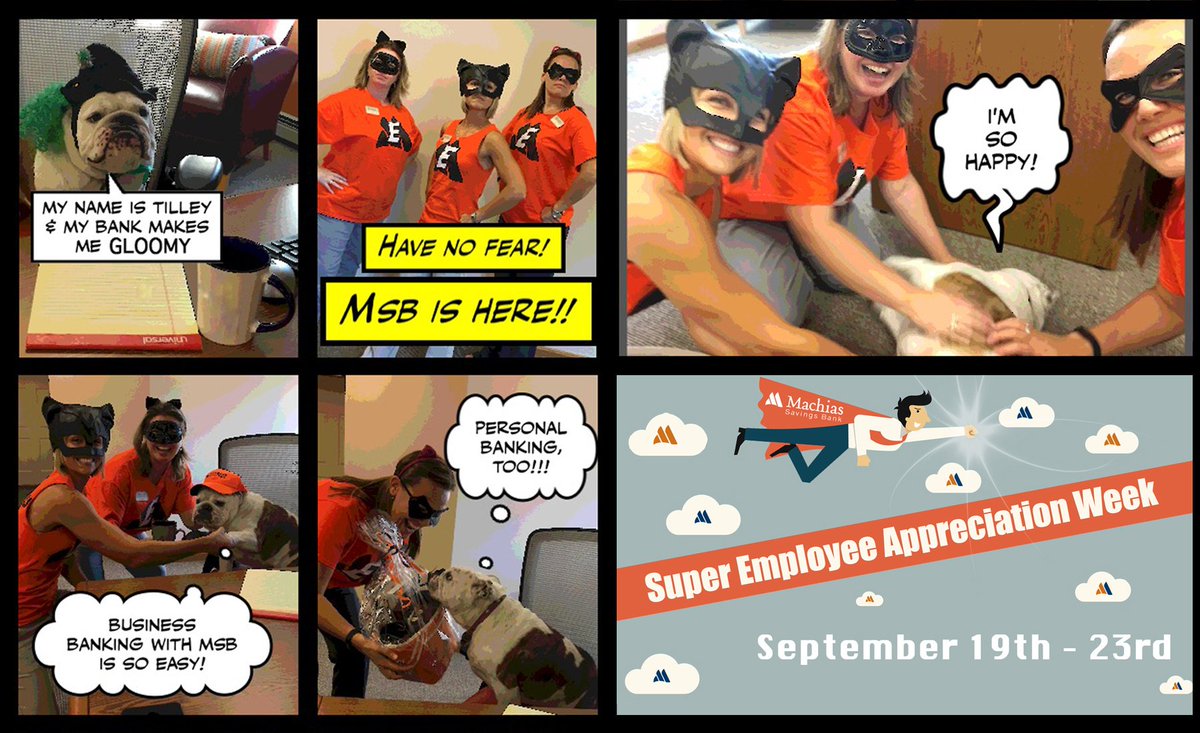 MachiasSavings's tweet photo. From pages of comic books to communities across the state, our superheroes never rest! #Superheroes #MSBRocks https://t.co/GYTzvQJBqA