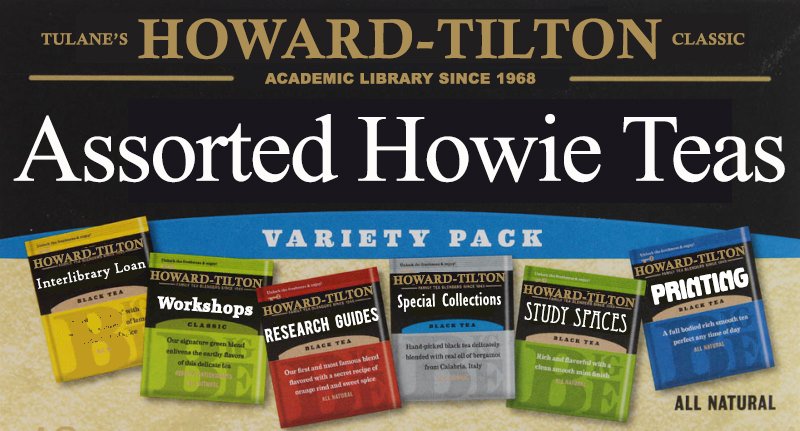 howard_tilton's tweet photo. What's yr favorite flavor of Howie-Tea? #tulane #howiet #howietea https://t.co/JuBFxMCrdR