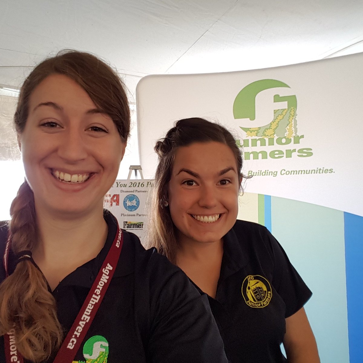 Today we're at the IPM 2016 in the <a href="/JuniorFarmers/">JFAO_official</a> booth! Come for a visit! #ProudJFer