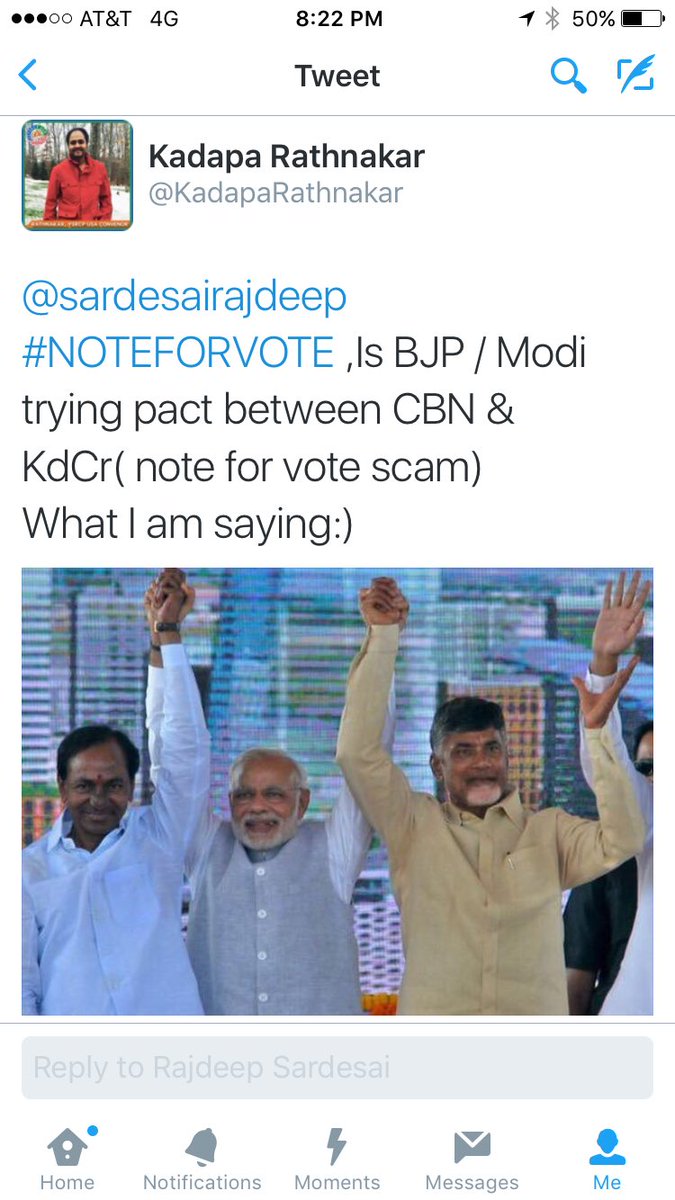 KadapaRathnakar's tweet photo. @MokshaSodhana @ncbn @ysjagan @YSRCPNRI @YSRCParty https://t.co/JDpcWsaXVX