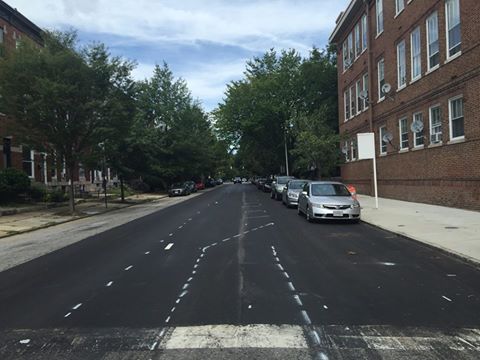 New bike lanes will make Maryland Ave an even better commuter route for cyclists.