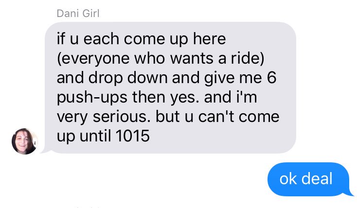 when you're really not trying to walk to class