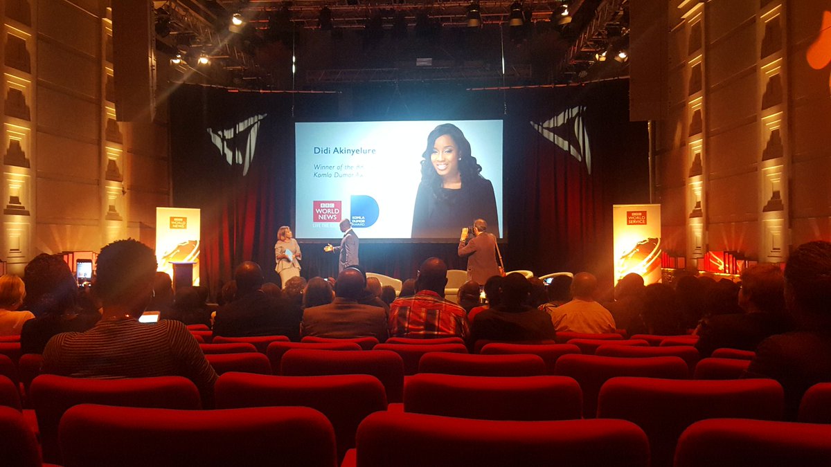 Ruth Chrystie (@missrhc) on Twitter photo Congratulations <a href="/DidiAkin/">Didi Akinyelure</a> on winning this year's <a href="/bbcworldservice/">BBC World Service</a> Komla Dumor Award #FocusonAfrica Congratulations <a href="/DidiAkin/">Didi Akinyelure</a> on winning this year's <a href="/bbcworldservice/">BBC World Service</a> Komla Dumor Award #FocusonAfrica