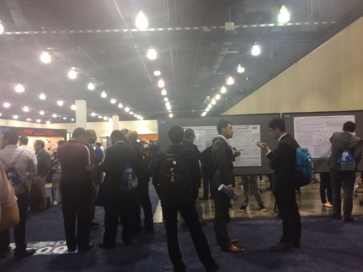 IEEEPELS's tweet photo. Checking out the poster session and exhibit hall at #ECCE2016 stop by booth 623 https://t.co/5941cLDohr