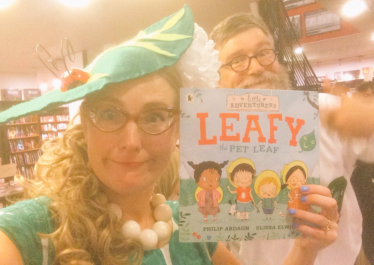 jabberworks's tweet image. Big congrats to my fab studiomate @ElissaElwick &amp;amp; @PhilipArdagh on the launch of #LEAFYthePetLeaf!!🍃 🎉📚#LittleAdventurers @WaterstonesKR