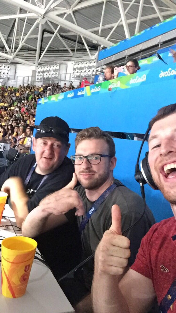 JJChalmersRM's tweet photo. It has been an honour and privilege to be part of @C4Paralympics #Rio2016 team and to present the achievements of our #Superhumans Thank you https://t.co/oDVrImQpq9