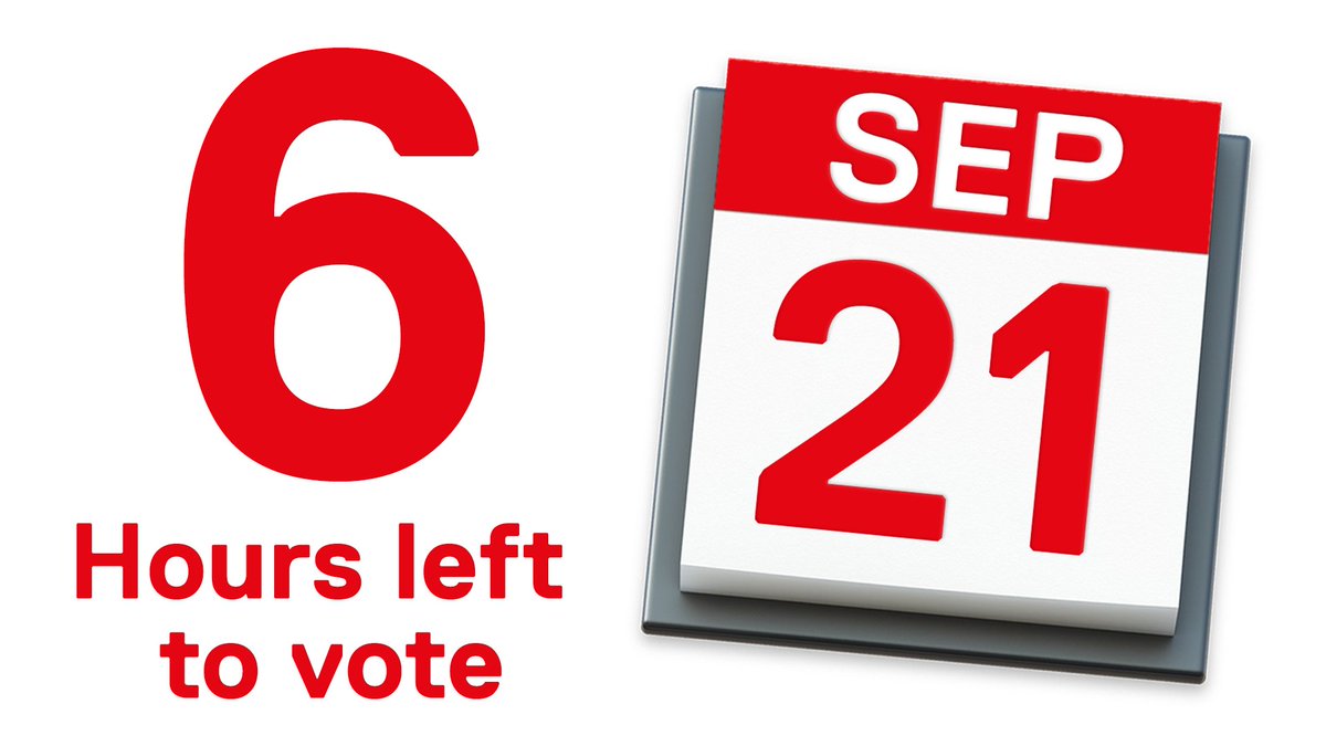 6 hours left to vote for <a href="/jeremycorbyn/">Jeremy Corbyn</a> in the #LabourLeadership. Vote for his plan to transform Britain so no community is left behind →
