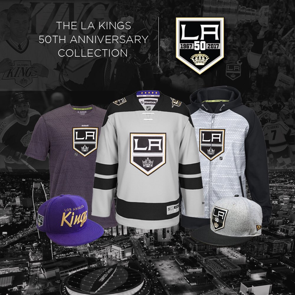 50th anniversary jersey la kings