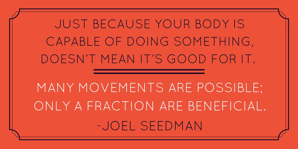 SeedmanJoel's tweet image. We have to learn which movements are best, perfect technique and activation, and build from that foundation. #strongbase #movementismedicine