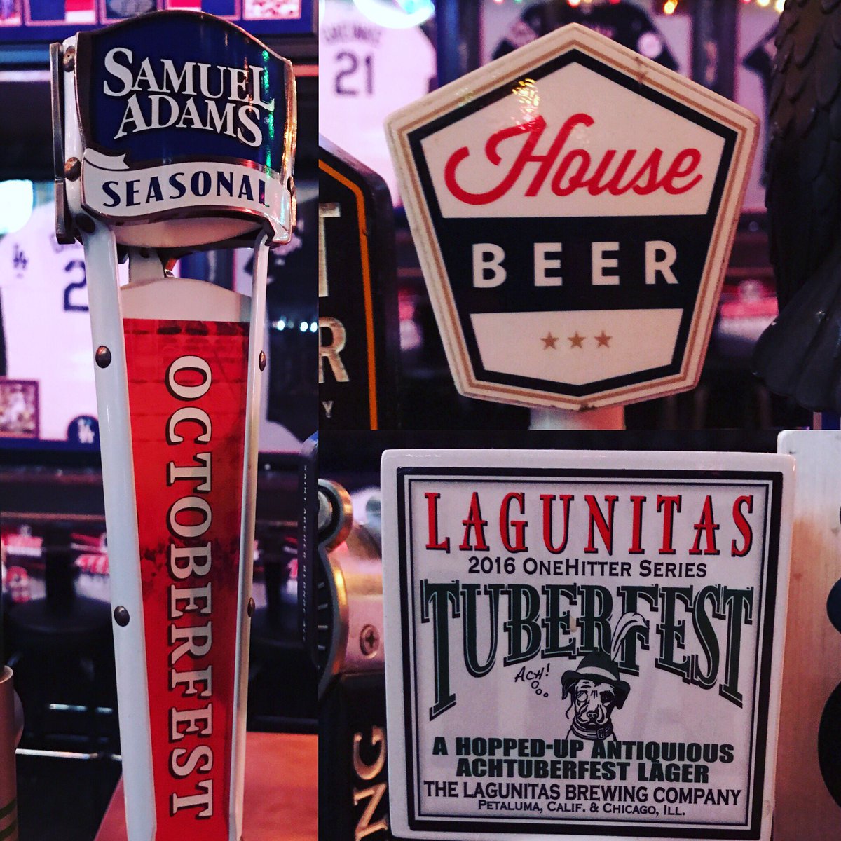 35erbar's tweet photo. NEW BEER ALERT 🚨: @lagunitasbeer Tuberfest, #HouseBeer, and @SamuelAdamsBeer Octoberfest! Stop by on a hot day and grab a cold beer! #35er https://t.co/axIhSAonb4