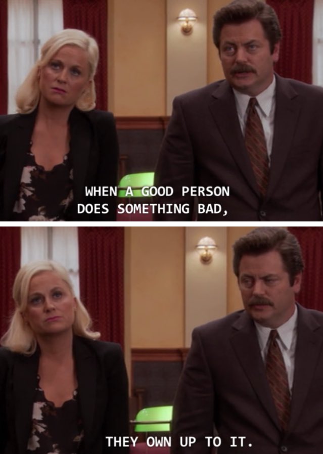 lolitselliot's tweet photo. Daily Reminder: The difference between a bad person and a good person is a good person recognizes their mistakes and learns and moves on. https://t.co/odmcoijSfx