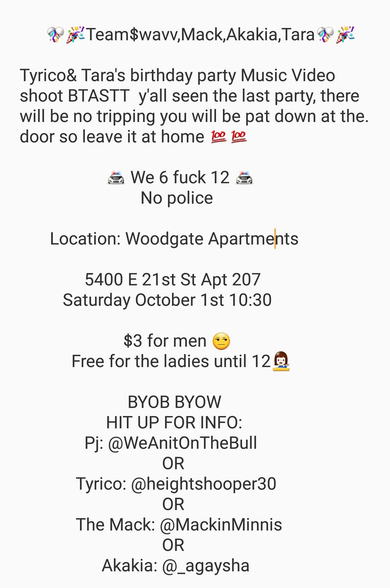 ThatNiggaRic0's tweet photo. October 1st be there it's going down @WeAintOnTheBull @Davon_Gill @jonSwagedUp @teamswavv @MackinMinnis https://t.co/Q2psGOIRF9