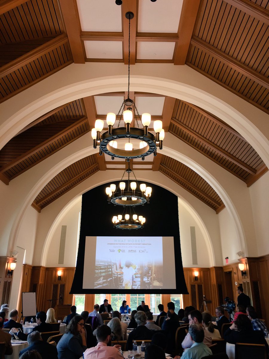 PatrickBriaud's tweet photo. @WorldBank &amp; @USAID: "Faith-based efforts are critical towards poverty alleviation." Fascinating evidence-based discussion at #Yale today. https://t.co/qRv87SZJOf