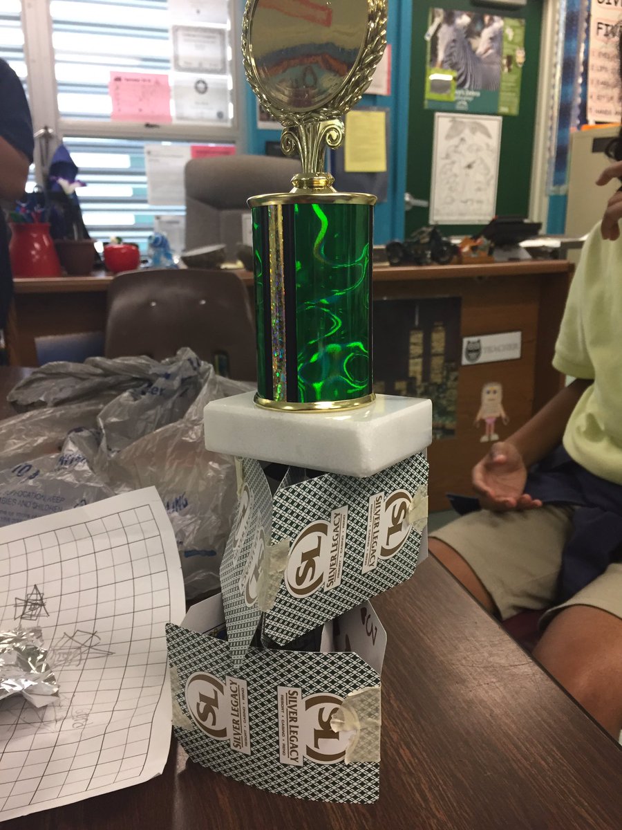 Card challenge success. #browardstem