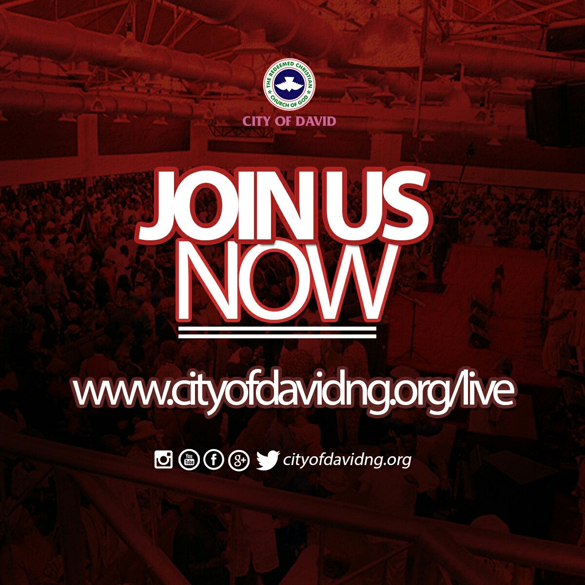 RCCGCityofDavid's tweet image. We are singing: 🎶🎶 I need to hear from You, I need a Word from You... 🎶🎶 | cityofdavidng.org/Live #DiggingForGold
