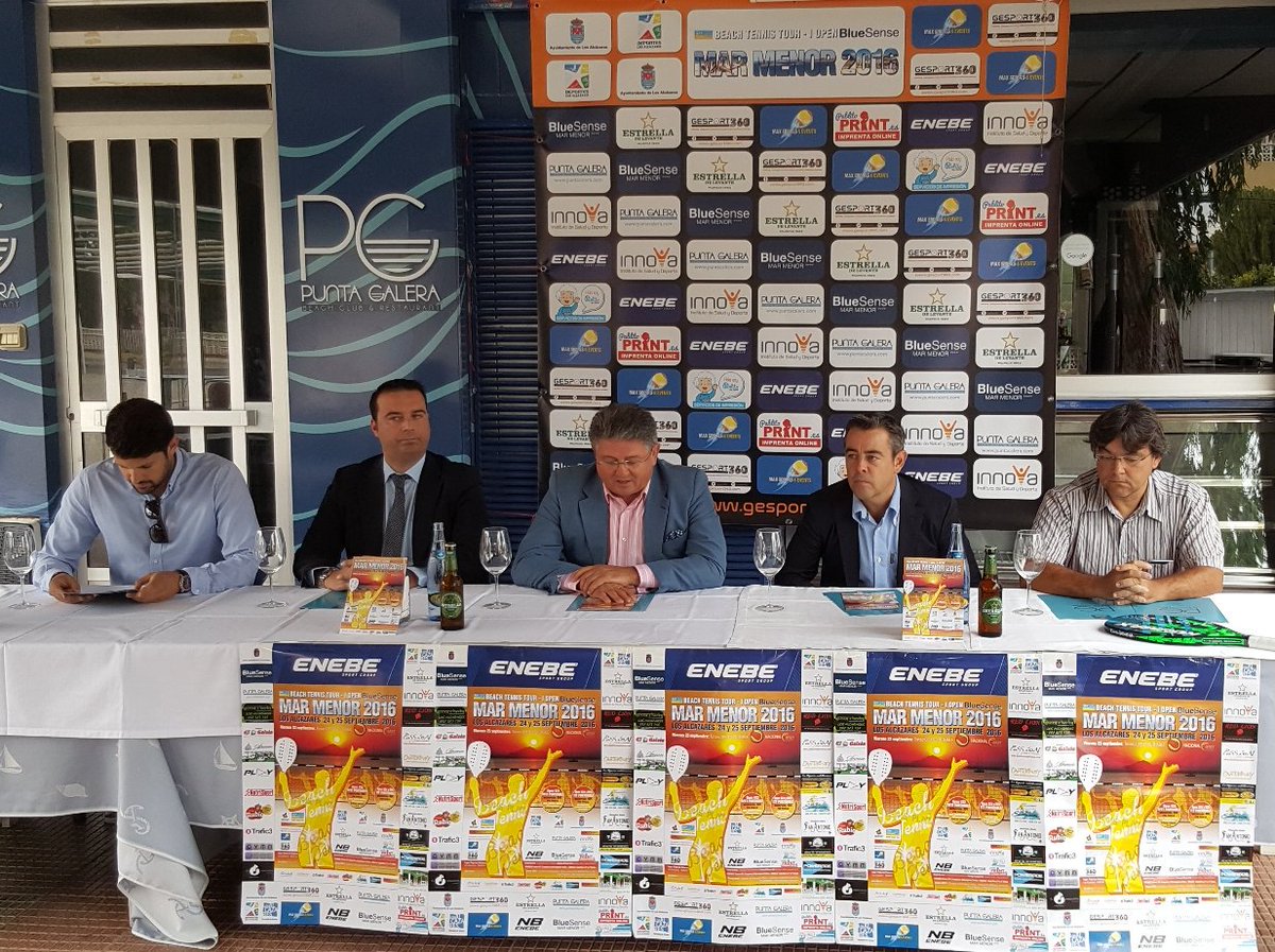 MarmeTenisPlaya's tweet photo. Officially presented!  Presentado oficialmente! @BS_Hotels @AytoLosAlczares @DLosAlcazares @enebepadel @KUUMAXPadel @ITFbeachtennis https://t.co/LzSXqvJWEl