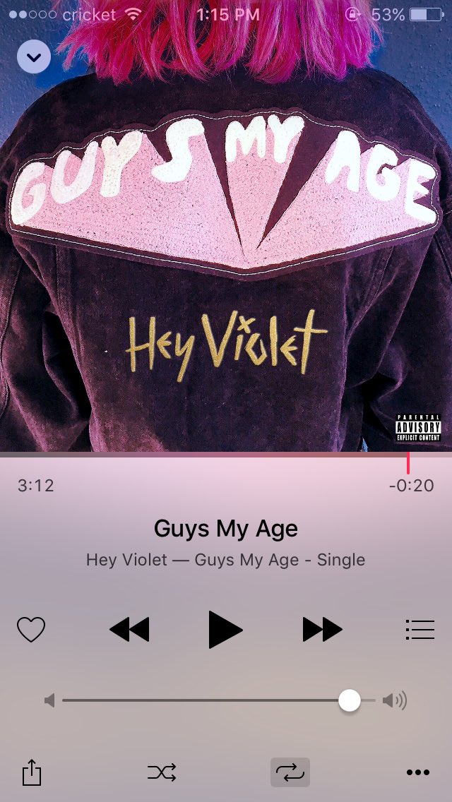 SOSPrincesss's tweet image. THIS IS MY NEW ANTHEM!!!😍
#GUYSMYAGE @HeyViolet