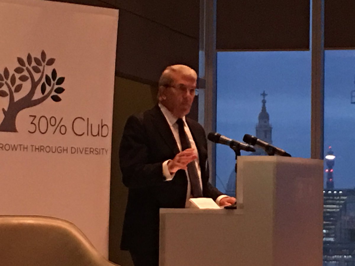 GayCollins's tweet photo. @30percentclub #rogercarr the greatest risk is complacency https://t.co/IjjRlZ5aqW
