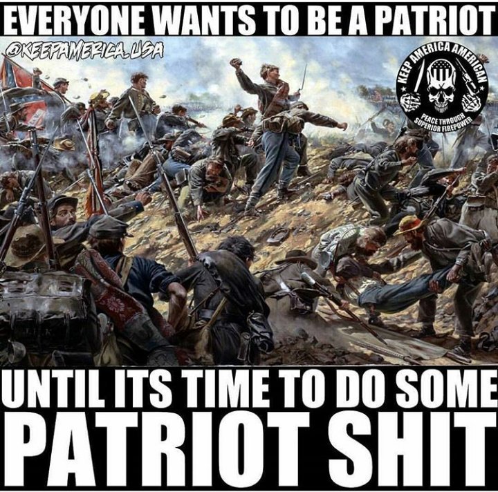 Combat_Carl_911's tweet photo. I call them #sunshinepatriots Dont just B good. B great #American #patriots     #americanexceptionalism @Boston119 @voiletsareblue https://t.co/AtVQaKP2w5