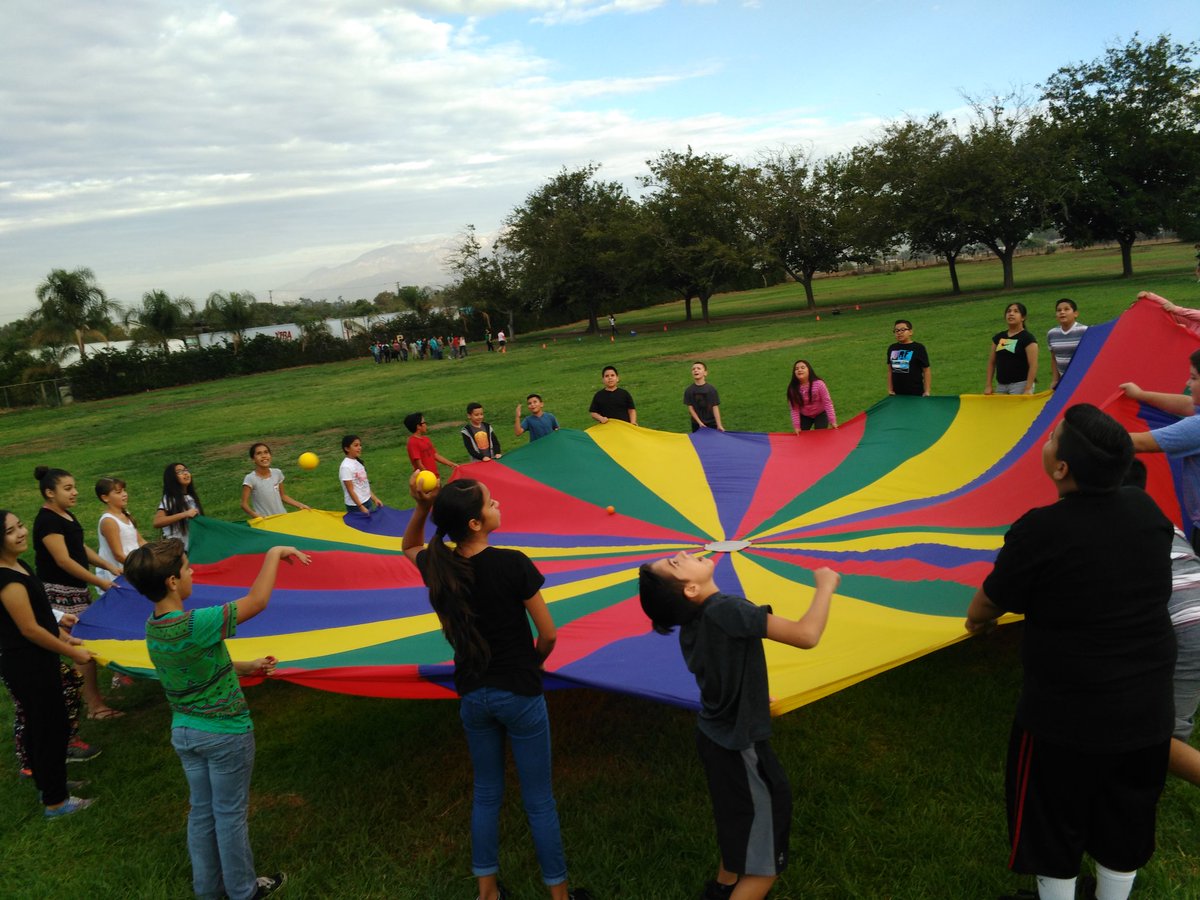 Students are practicing for the 2016 Crestmore Olympics! <a href="/Crestmore_CJUSD/">Crestmore Elementary</a>