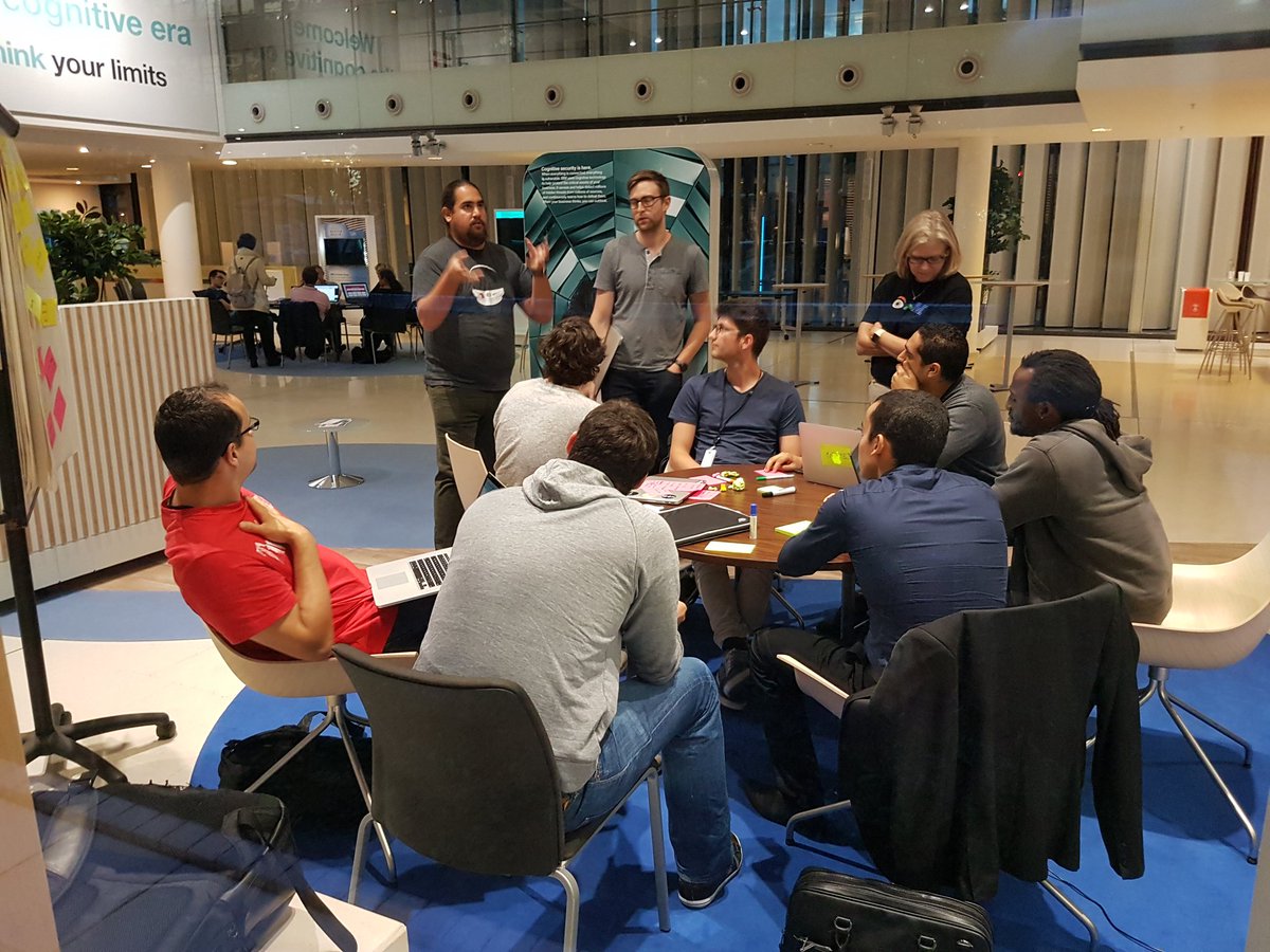 Teams are still working on defining their project idea... in the #CognitiveEra ?  #IBMhackademy @ArmelleDixneuf <a href="/IBMCCParis/">IBM ClientCtr Paris</a> <a href="/IBM_France/">IBM France</a>