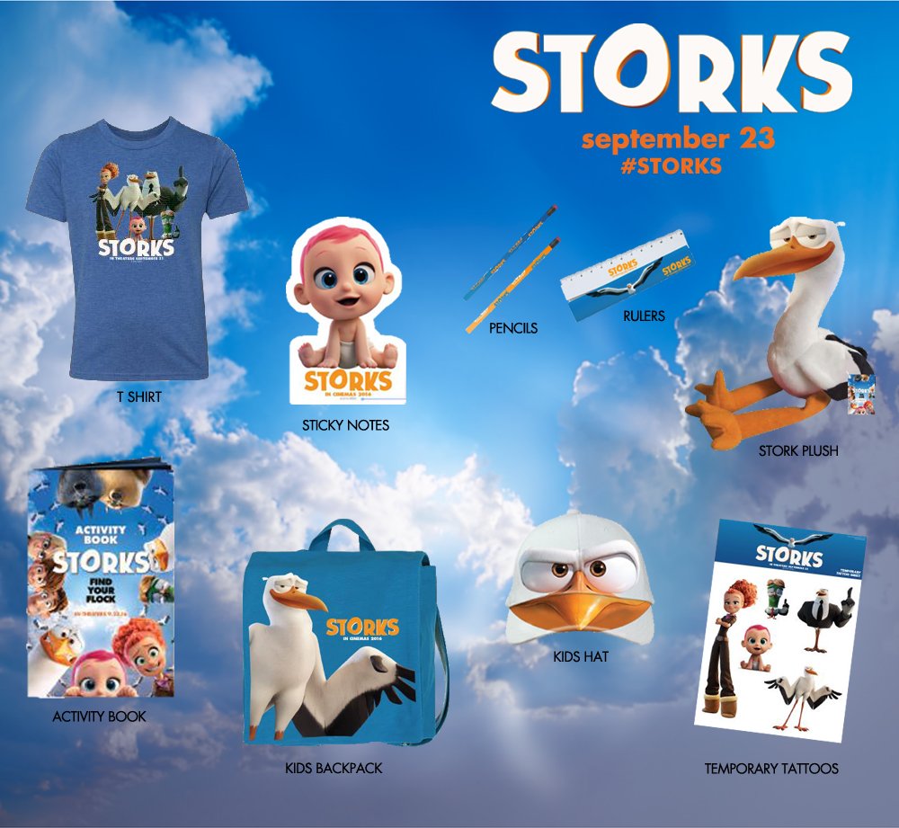 RegalMovies's tweet photo. Follow us &amp; Retweet for a chance to win this awesome @StorksTheMovie prize pack! #giveaway https://t.co/n3Ga2AzVWa