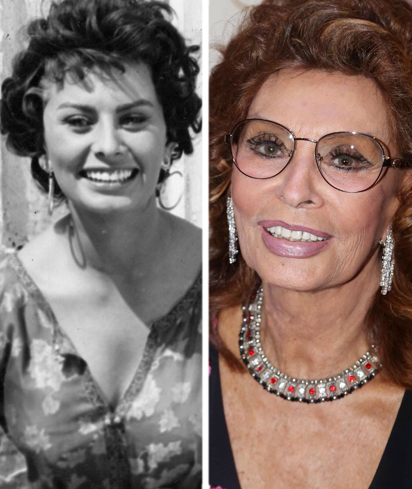 Sophia Loren turns 82 today! See more age defying beauties then and now TooFab Scoopnest