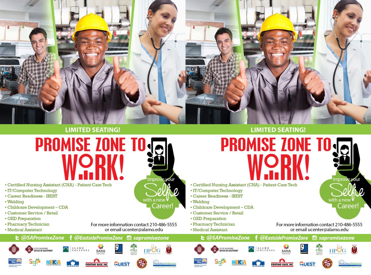 SAPromiseZone's tweet photo. PZ to Work Orientations October 4th &amp; October 11th @EllaAustinCC.  See you there! https://t.co/XykaUjmjj1