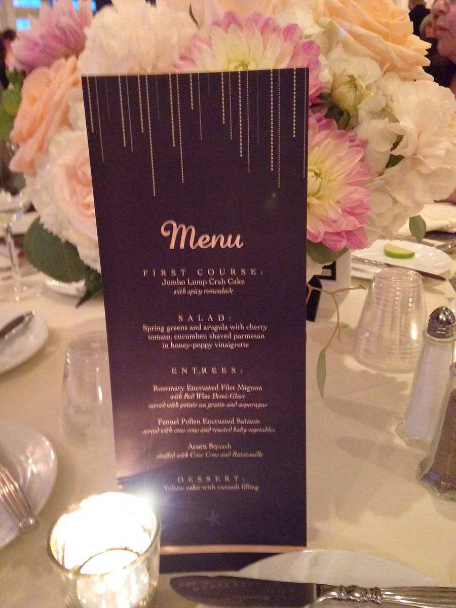 kristahevenor's tweet photo. Love getting pictures from guests who get to see my work in person! #WeddingMenu #InvitationDesigner #RIDesigner #TuesdayMotivation https://t.co/oBam68kCqV