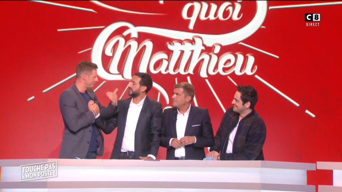 TBT9_W9's tweet photo. Que d'amour et de joie ce soir dans #TPMP ! 😊 @Mdelormeau @CamilleCombal https://t.co/MWBCj3nVv8