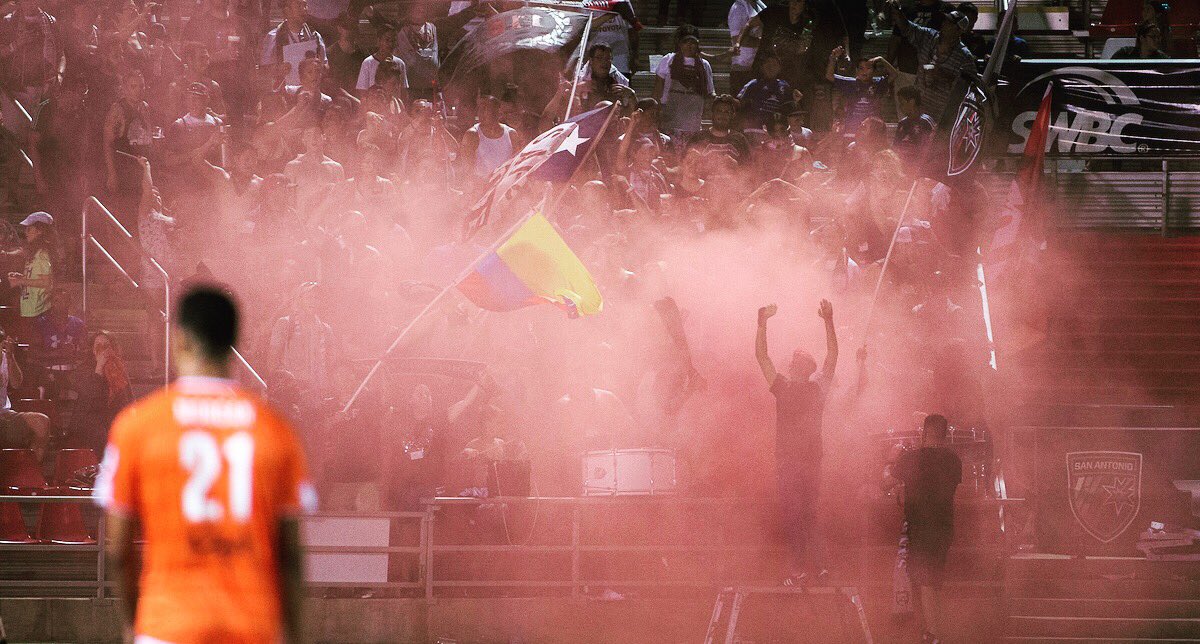 SanAntonioFC's tweet photo. #OurSupporters π― https://t.co/ljZtlqEyzy