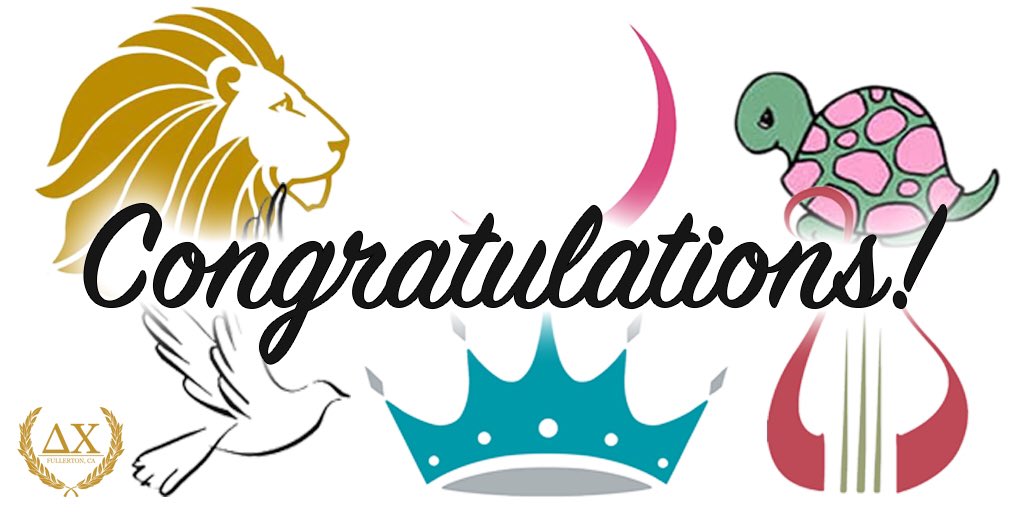 CSUFDeltaChi's tweet image. S/O to every Panhellenic chapter for all of their hard work during recruitment!
You ladies did a great job!