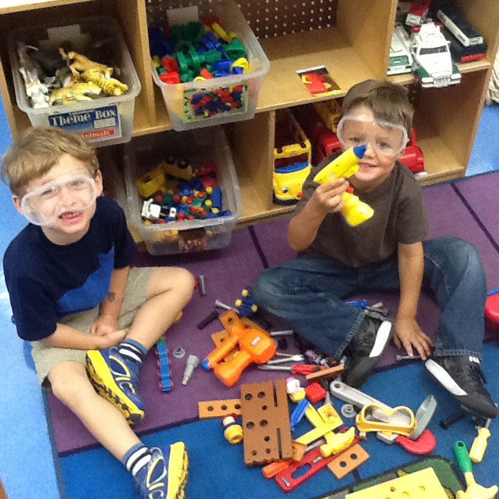 We are building structures with tools! #allin4theVille