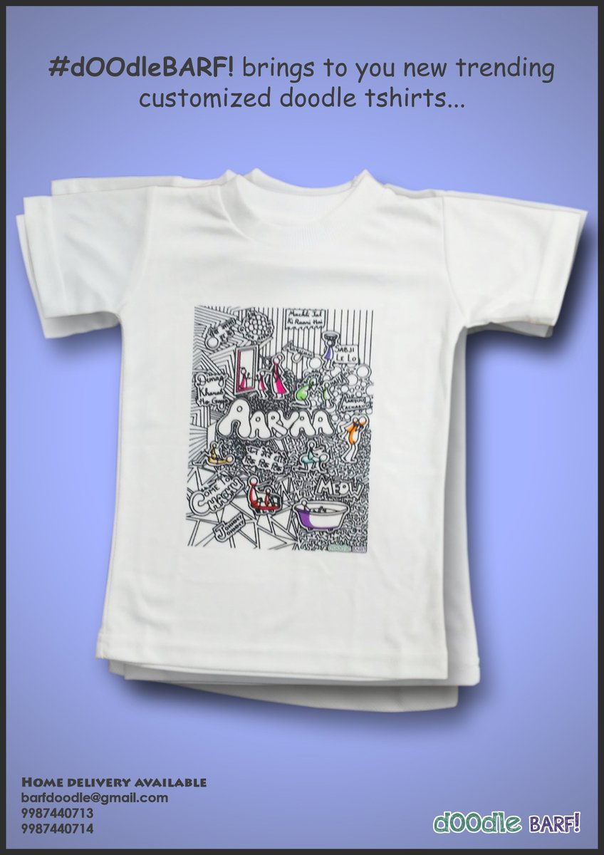 barfdoodle's tweet photo. #dOOdleBARF #PersonalizedMerchandising #FollowOnFacebook
Contact us on barfdoodle@gmail.com/ 9987440713 / 9987440714 https://t.co/F4fyMEeGp9