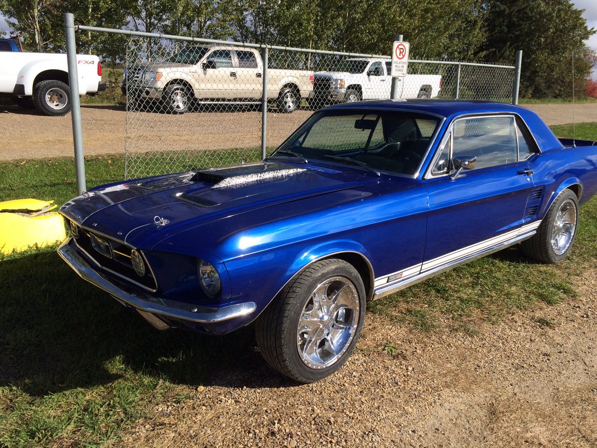davemaauction's tweet photo. You gotta love old ponies? Check out this 1968 Mustang GTa. 390 BBF. This is a clean classic ride. Selling Sept 24/16. #yeg #MAAuction https://t.co/kS9lbgkygZ