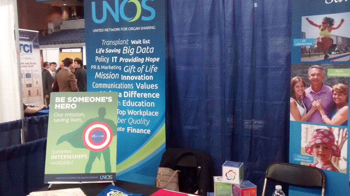UNOS is at UVA looking for its next great IT Intern.  <a href="/UNOSNews/">United Network for Organ Sharing (UNOS)</a>