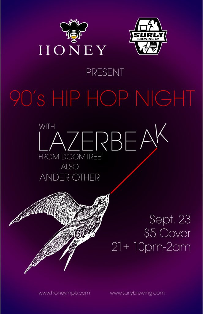 surlybrewing (@surlybrewing) on Twitter photo Get ya groove on <a href="/honeympls/">Honey at Ginger Hop</a> <a href="/gingerhop_NE/">Ginger Hop</a> 9/23 w/ <a href="/_LAZERBEAK_/">LAZERBEAK</a> <a href="/anderother/">ander other</a> bit.ly/2cs3hps Get ya groove on <a href="/honeympls/">Honey at Ginger Hop</a> <a href="/gingerhop_NE/">Ginger Hop</a> 9/23 w/ <a href="/_LAZERBEAK_/">LAZERBEAK</a> <a href="/anderother/">ander other</a> bit.ly/2cs3hps