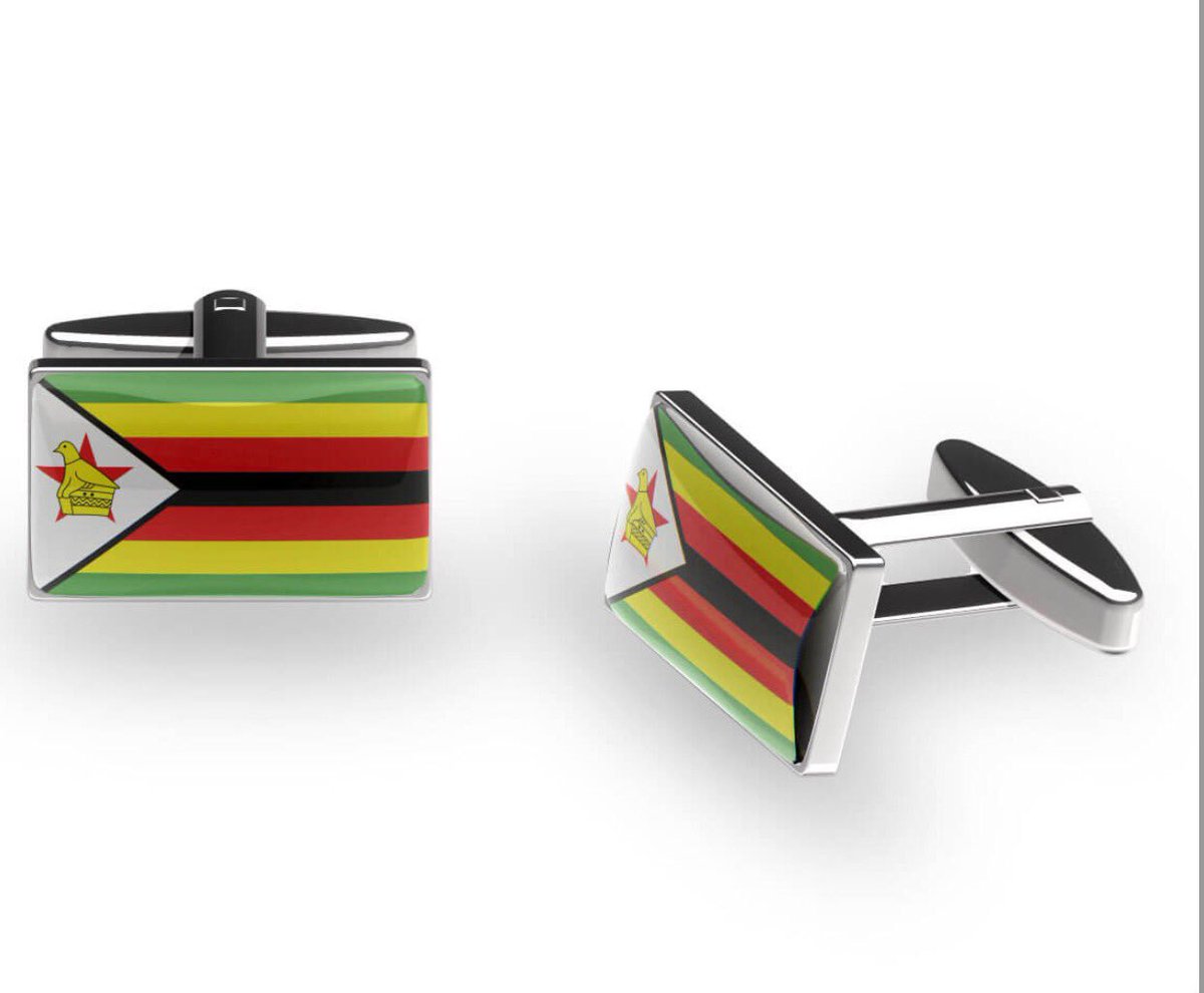 GNavonika's tweet photo. Cufflinks for sale #ThisFlag #Tajamuka #FlagBan https://t.co/czzWq7s4DP